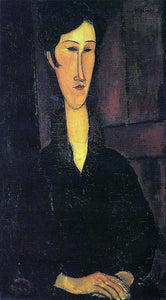  Amedeo Modigliani Portrait of Madame Zborowska - Canvas Art Print