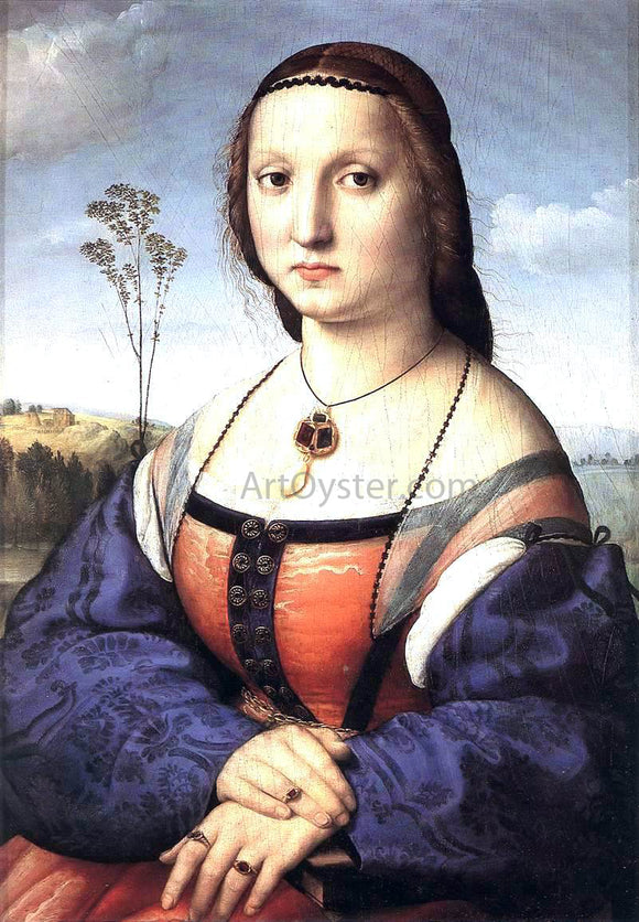  Raphael Portrait of Maddalena Doni - Canvas Art Print