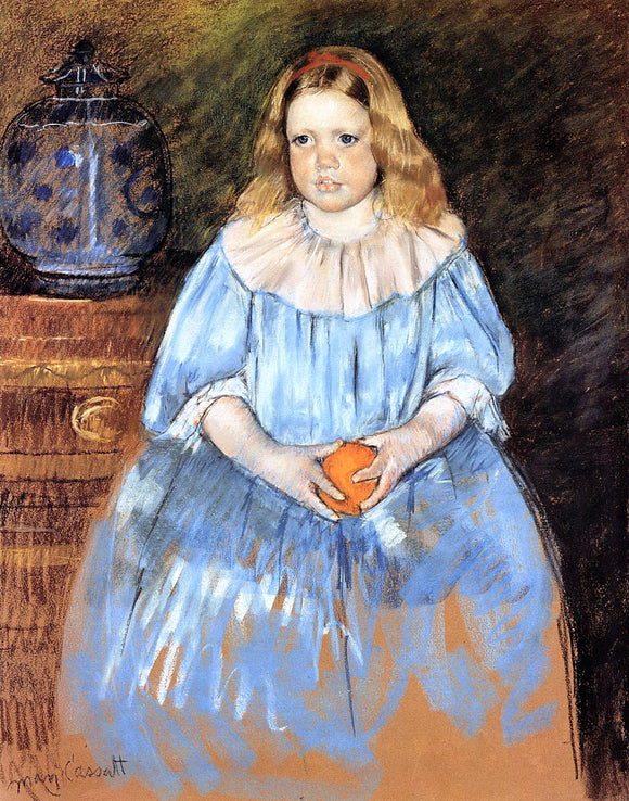  Mary Cassatt Portrait of Margaret Milligan Sloan (no.2) - Canvas Art Print