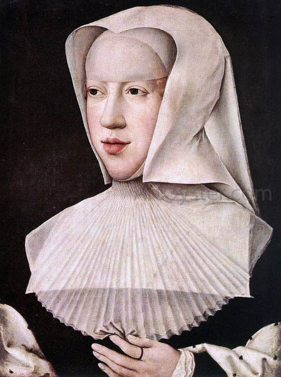  Bernaert Van Orley Portrait of Margareta van Oostenrijk - Canvas Art Print