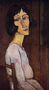  Amedeo Modigliani Portrait of Marguerite - Canvas Art Print