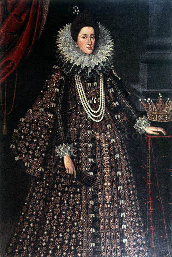  Tiberio Di Tito Portrait of Maria Maddalena of Austria - Canvas Art Print