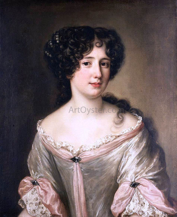 Jacob Ferdinand Voet Portrait of Maria Mancini - Canvas Art Print