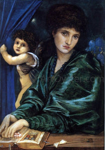  Sir Edward Burne-Jones Portrait of Maria Zambaco - Canvas Art Print