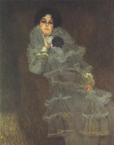  Gustav Klimt Portrait of Marie Henneberg - Canvas Art Print