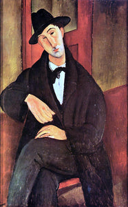  Amedeo Modigliani Portrait of Mario Varvogli - Canvas Art Print