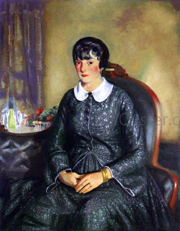  George Wesley Bellows Portrait of Mary McKinnon - Canvas Art Print