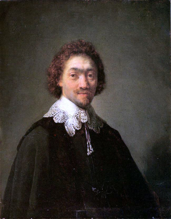  Rembrandt Van Rijn Portrait of Maurits Huygens - Canvas Art Print