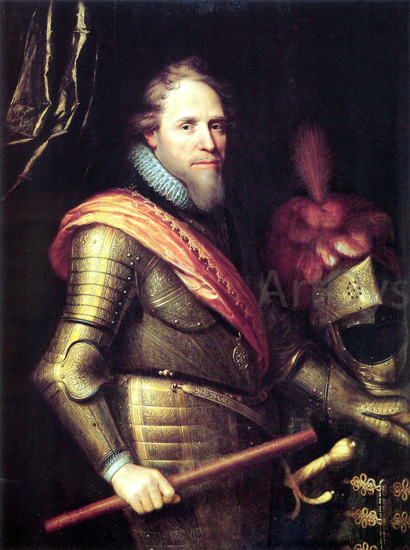  Michiel Jansz. Van Miereveld Portrait of Maurits, Prince of Orange-Nassau - Canvas Art Print