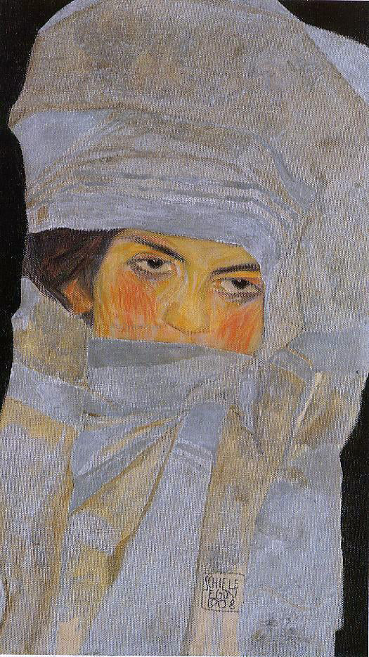  Egon Schiele Portrait of Melanie - Canvas Art Print