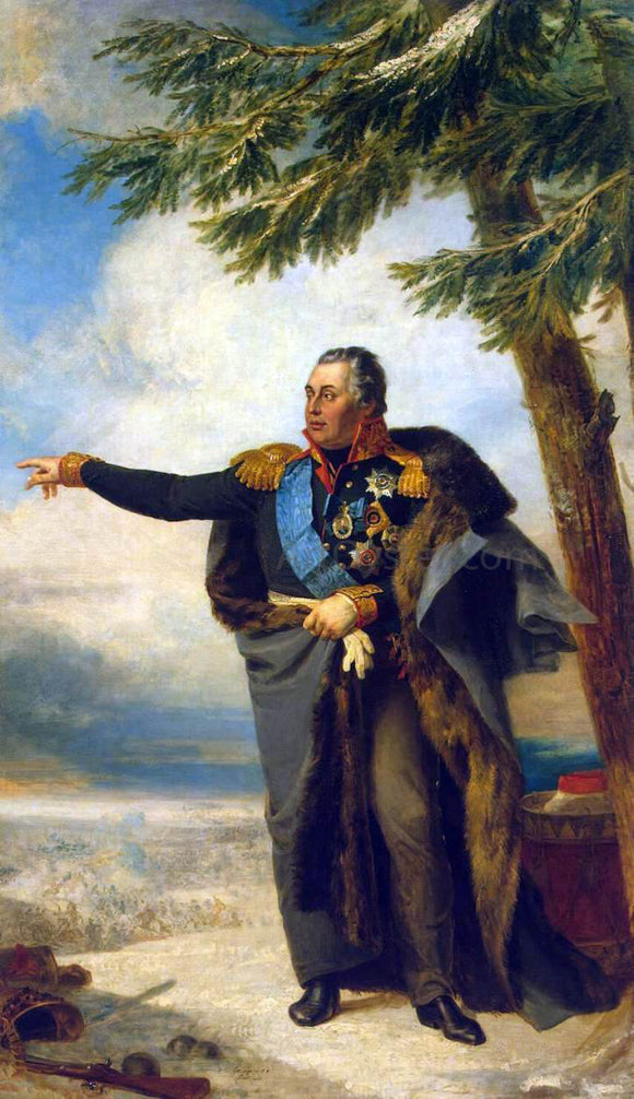  George Dawe Portrait of Mikhail Kutuzov - Canvas Art Print