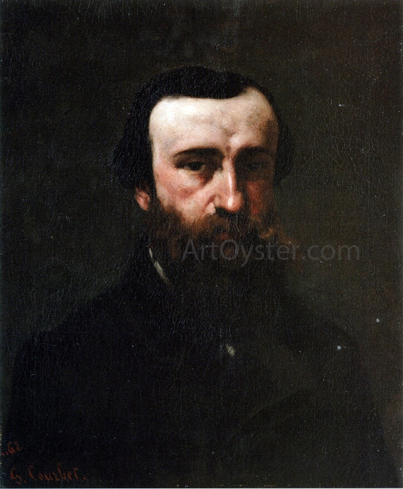  Gustave Courbet Portrait of Monsieur Nicolle - Canvas Art Print