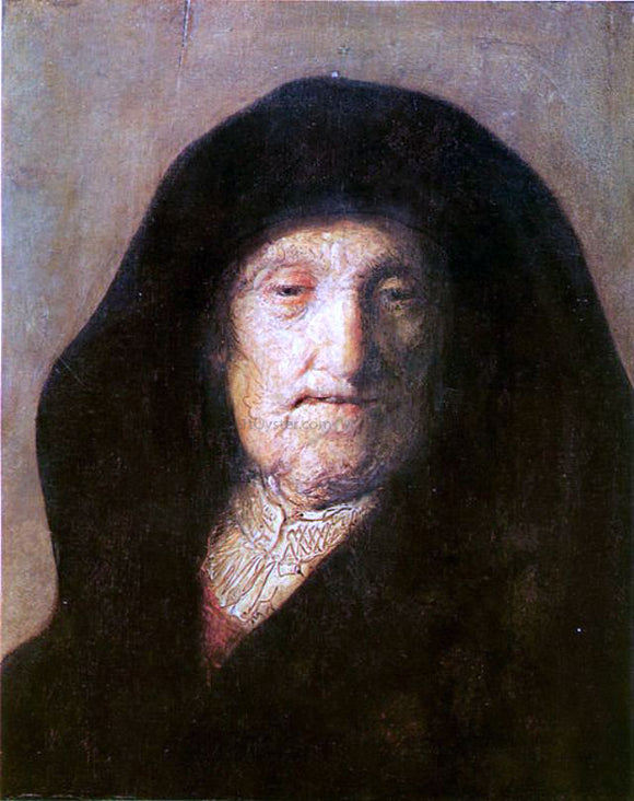  Rembrandt Van Rijn Portrait of Mother of Rembrandt - Canvas Art Print