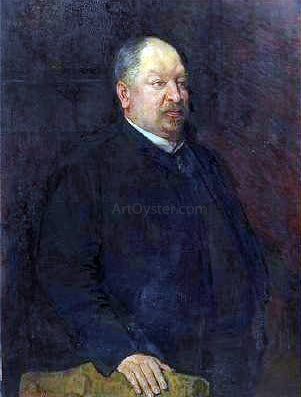 Theo Van Rysselberghe Portrait of Mr. Camille Laurent - Canvas Art Print