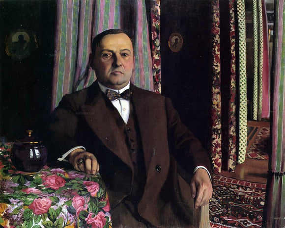  Felix Vallotton Portrait of Mr. Hasen - Canvas Art Print