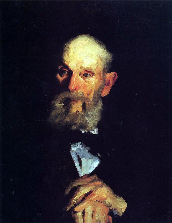  George Wesley Bellows Portrait of My Father - Canvas Art Print
