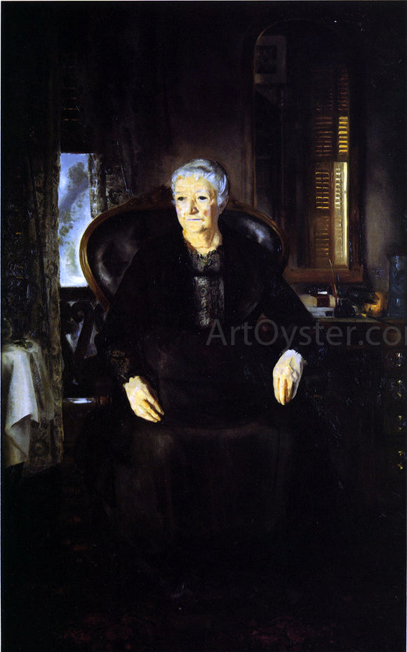  George Wesley Bellows Portrait of My Mother - Canvas Art Print