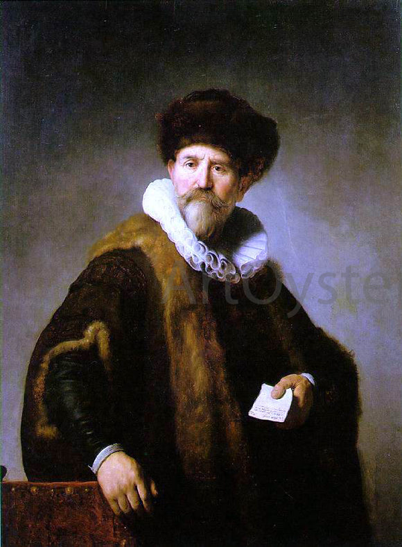  Rembrandt Van Rijn Portrait of Nicolaes Ruts - Canvas Art Print