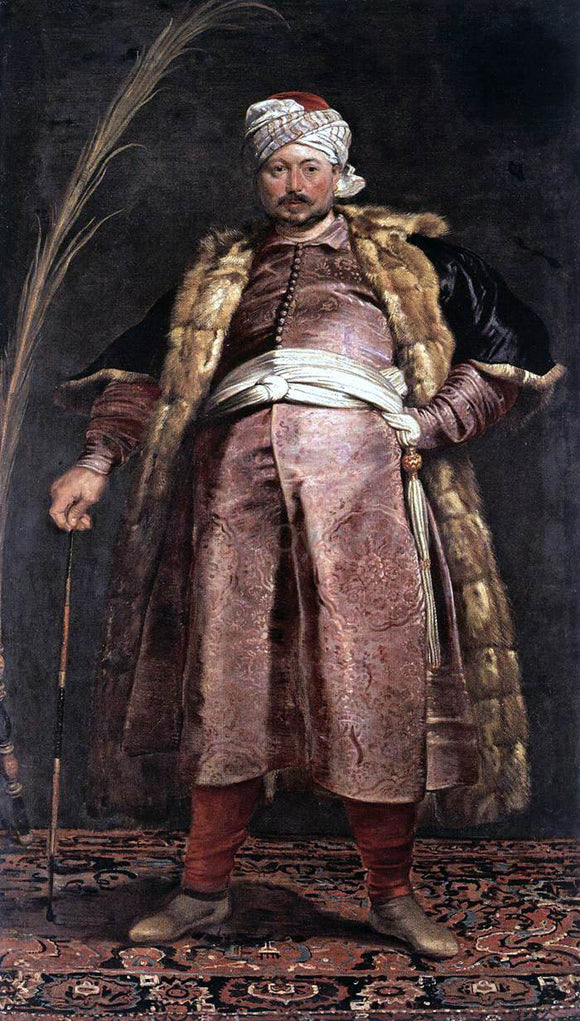 Peter Paul Rubens Portrait of Nicolas de Respaigne - Canvas Art Print