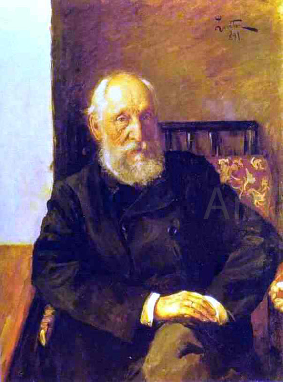  Isaac Ilich Levitan Portrait of Nikolay Panafidin - Canvas Art Print