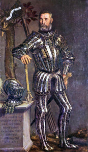  Domenico Brusasorzi Portrait of Pase Guarienti - Canvas Art Print