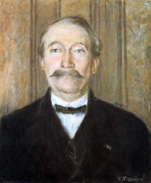  Camille Pissarro Portrait of Pere Paleille, Pontoise - Canvas Art Print