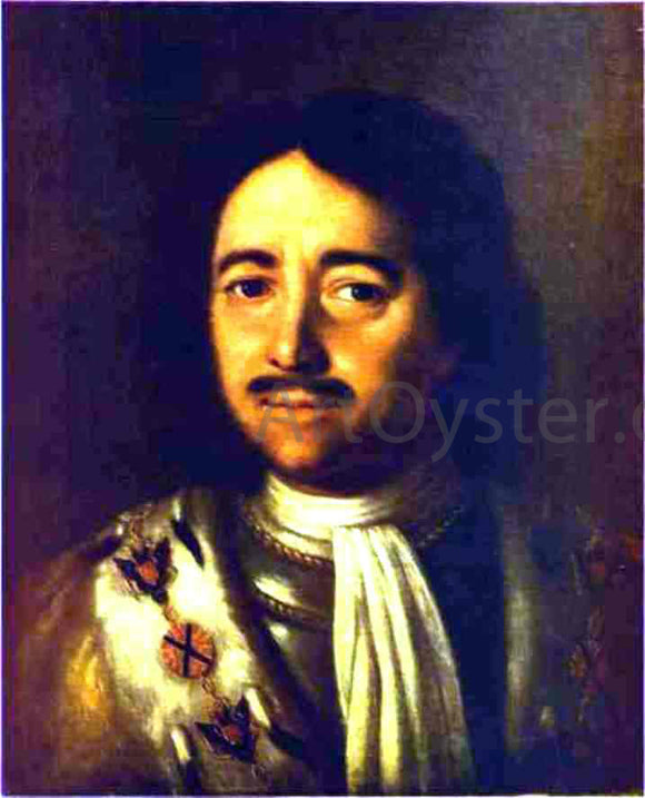  Alexey Petrovich Antropov Portrait of Peter the Great - Canvas Art Print