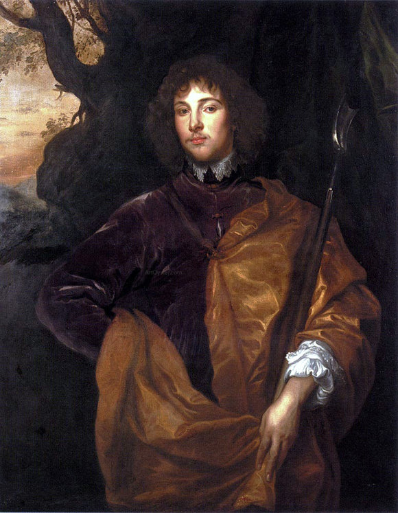  Sir Antony Van Dyck Portrait Of Philip, Lord Wharton - Canvas Art Print