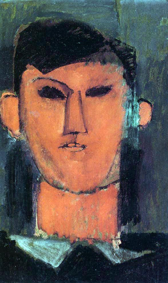  Amedeo Modigliani Portrait of Picasso - Canvas Art Print