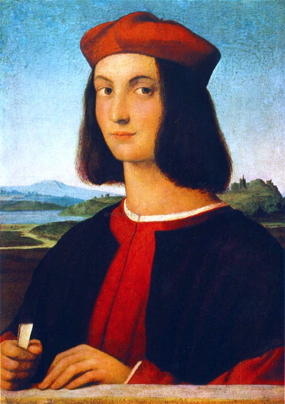  Raphael Portrait of Pietro Bembo - Canvas Art Print