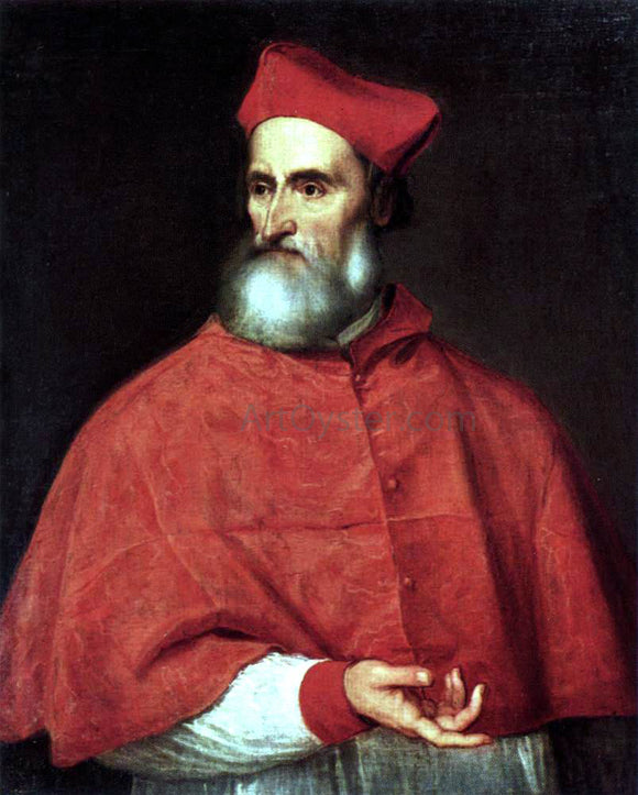  Titian Portrait of Pietro Bembo - Canvas Art Print