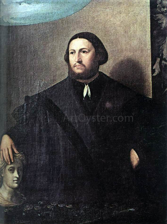  Sebastiano Florigerio Portrait of Raffaele Grassi - Canvas Art Print