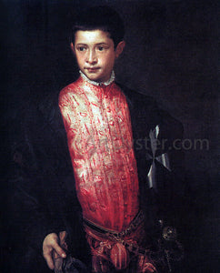  Titian Portrait of Ranuccio Farnese - Canvas Art Print