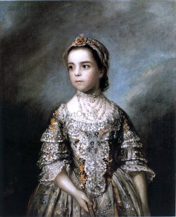  Sir Joshua Reynolds Portrait of Rebecca Watson - Canvas Art Print