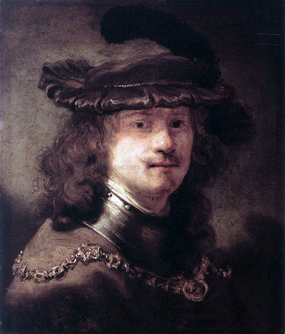  Govert Teunisz Flinck Portrait of Rembrandt - Canvas Art Print