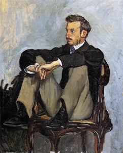  Jean Frederic Bazille Portrait of Renoir - Canvas Art Print