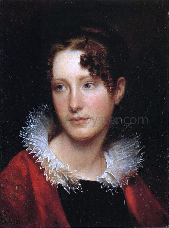  Rembrandt Peale Portrait of Rosalba Peale - Canvas Art Print