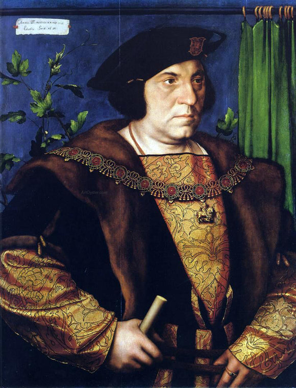  The Younger Hans Holbein Portrait of Sir Henry Guildford - Canvas Art Print