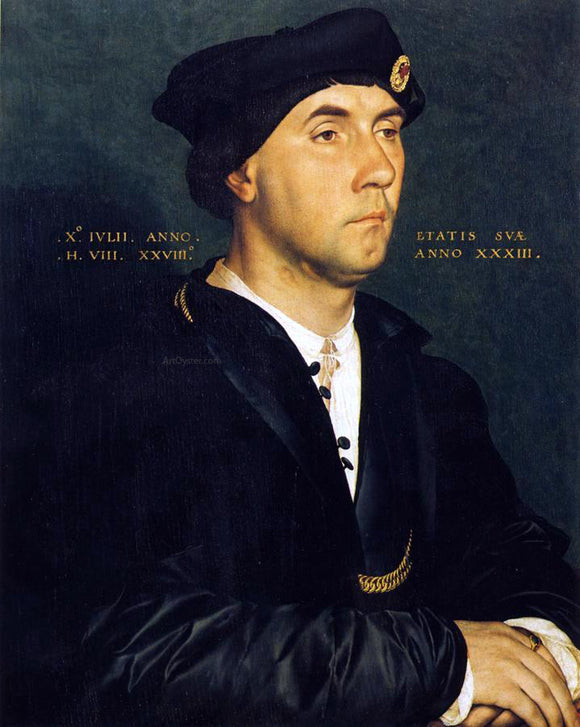 The Younger Hans Holbein Portrait of Sir Richard Southwell - Canvas Art Print