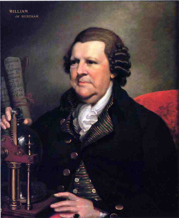  Mather Brown Portrait of Sir William Frankland of Muntham, Sussex - Canvas Art Print