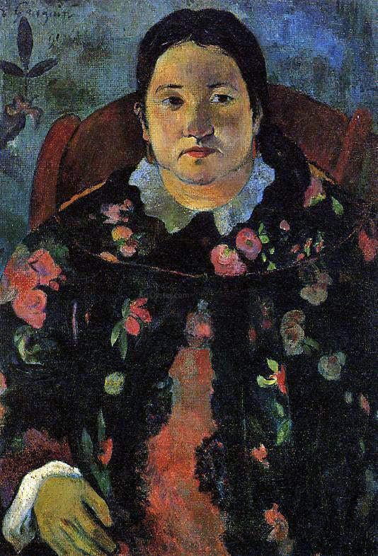  Paul Gauguin Portrait of Suzanne Bambridge - Canvas Art Print