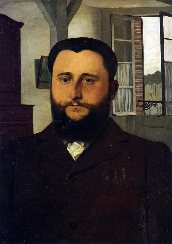  Felix Vallotton Portrait of Thadee Nathanson - Canvas Art Print
