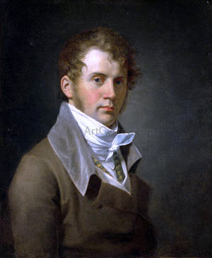  John Vanderlyn Portrait of the Artist - Canvas Art Print