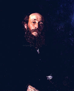  Ilia Efimovich Repin Portrait of the Artist Nikolay Gay - Canvas Art Print