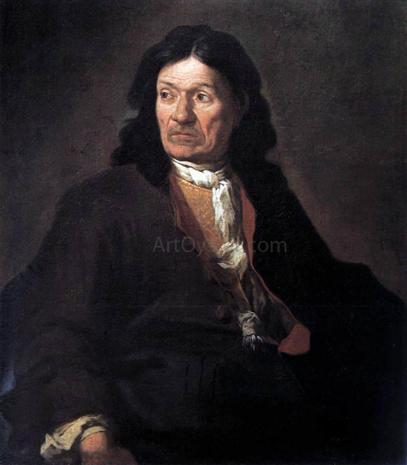  Pietro Ligari Portrait of the Artist's Father - Canvas Art Print
