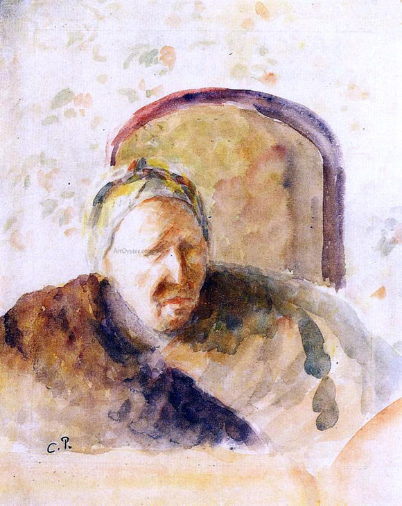  Camille Pissarro Portrait of the Artist's Mother - Canvas Art Print