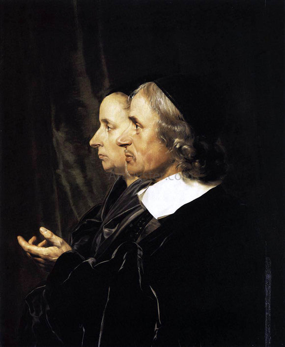  Jan De Bray Portrait of the Artist's Parents - Canvas Art Print