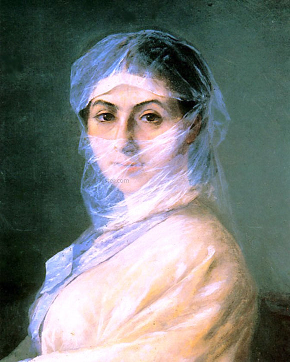  Ivan Constantinovich Aivazovsky Portrait of the Artist's wife - Canvas Art Print