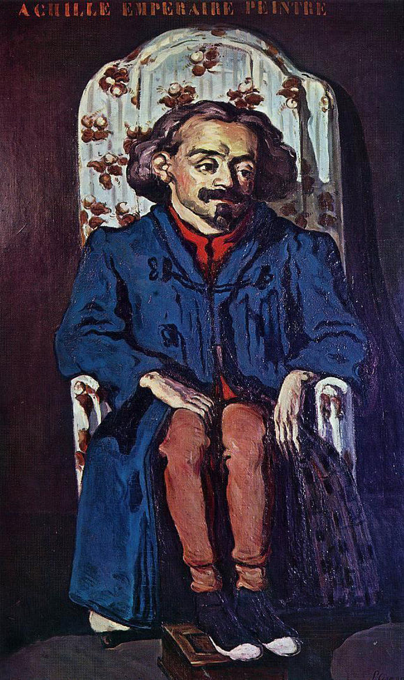  Paul Cezanne Portrait of the Painter, Achille Emperaire - Canvas Art Print