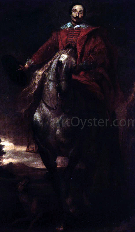  Sir Antony Van Dyck Portrait of the Painter Cornelis de Wae - Canvas Art Print